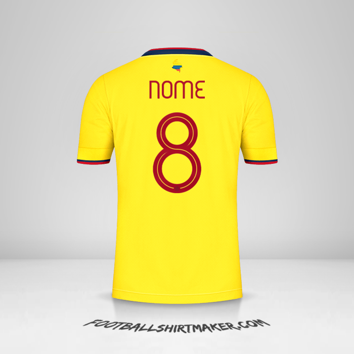 Camisa Colômbia 2021 -  nome - 8