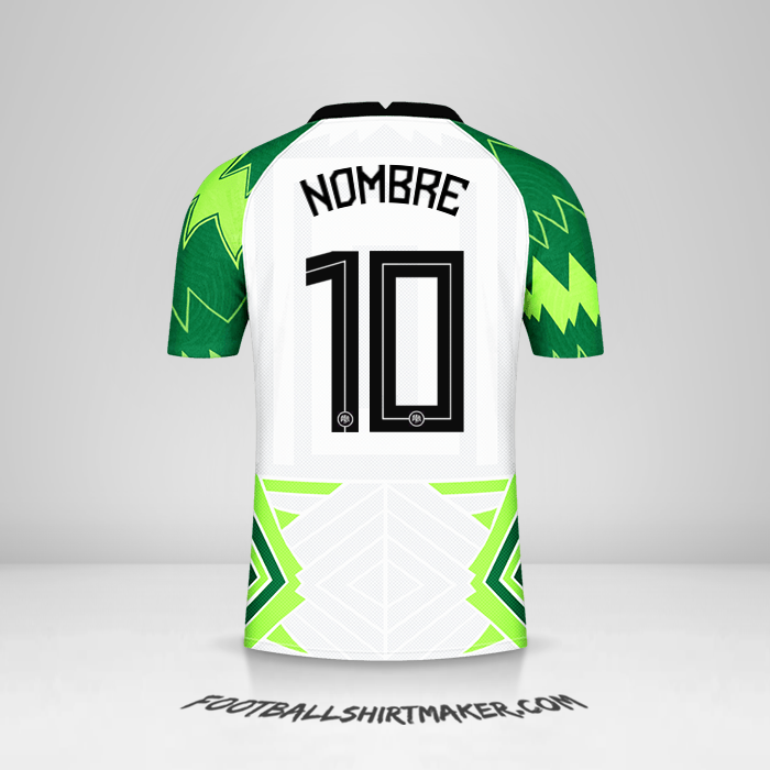 Jersey Nigeria 2020/21 -  nombre - 10