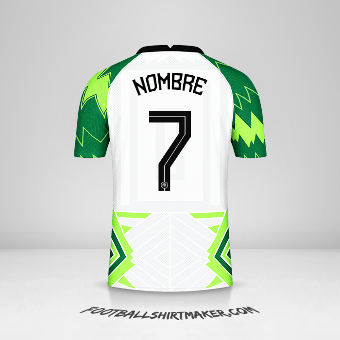 Jersey Nigeria 2020/21 -  nombre - 7