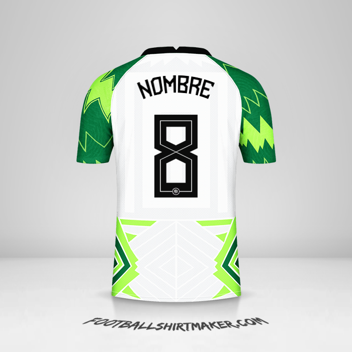 Jersey Nigeria 2020/21 -  nombre - 8