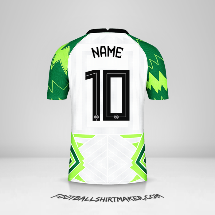 Trikot Nigeria 2020/21 -  name - 10