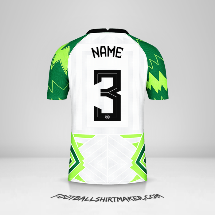 Shirt Nigeria 2020/21 -  name - 3