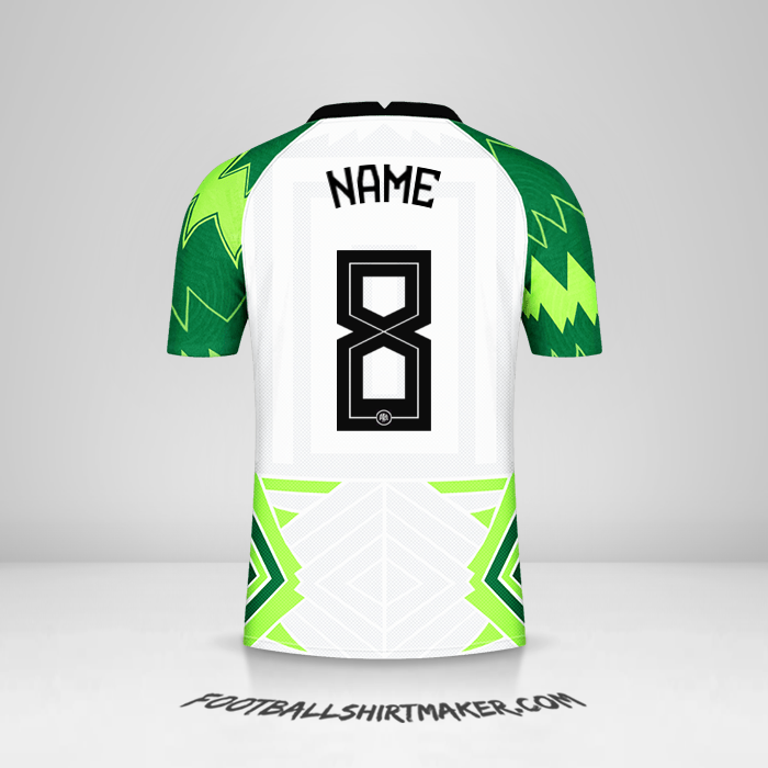 Shirt Nigeria 2020/21 -  name - 8