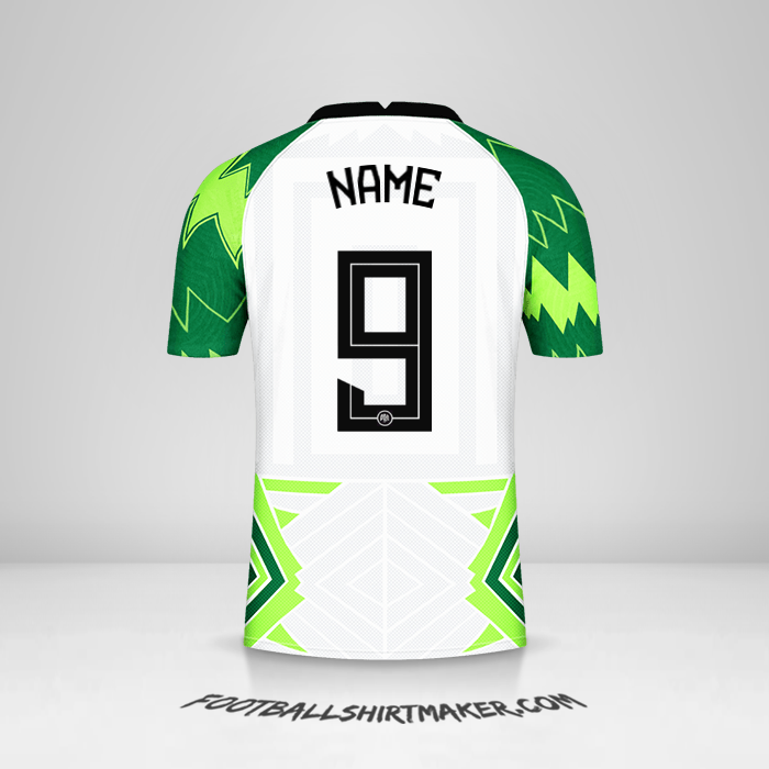 Shirt Nigeria 2020/21 -  name - 9