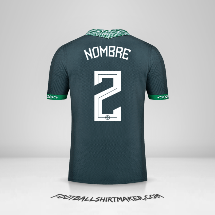 Jersey Nigeria 2020/21 Visita -  nombre - 2