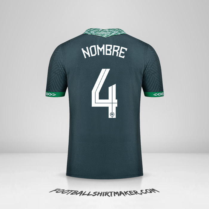 Camiseta Nigeria 2020/21 Visita -  nombre - 4