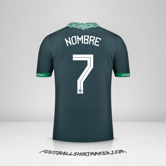 Camiseta Nigeria 2020/21 Visita -  nombre - 7