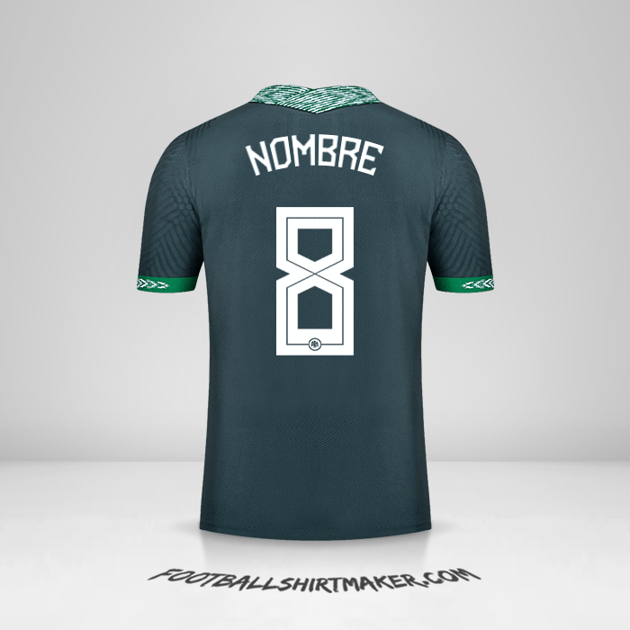 Camiseta Nigeria 2020/21 Visita -  nombre - 8