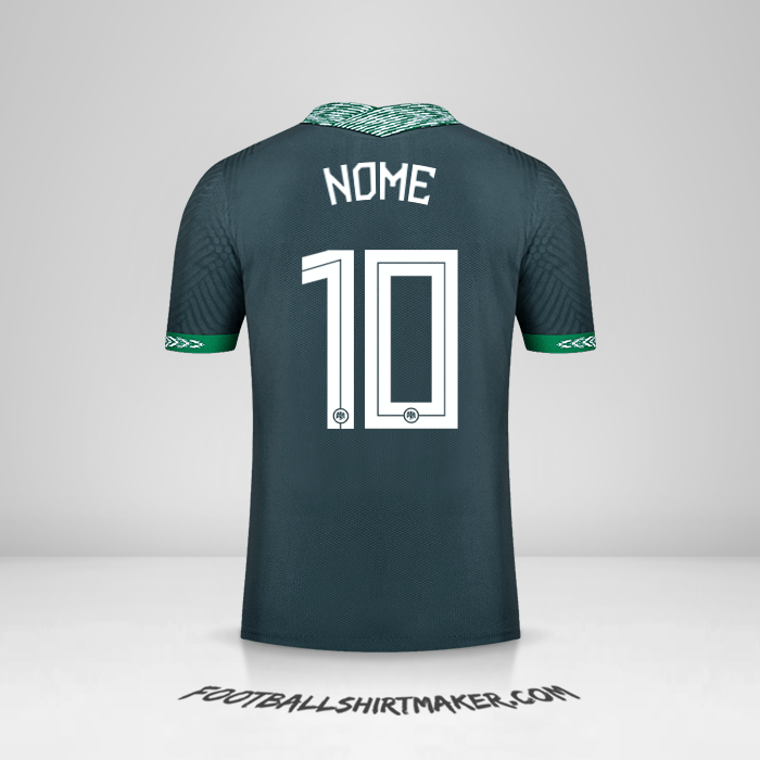 Maglia Nigeria 2020/21 Seconda -  nome - 10