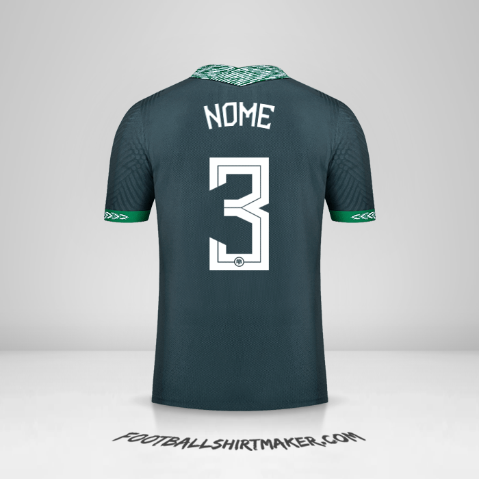 Maglia Nigeria 2020/21 Seconda -  nome - 3