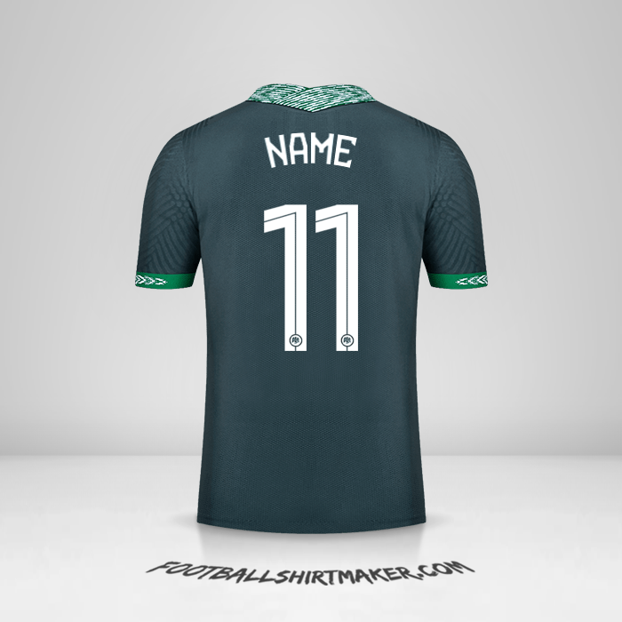 Trikot Nigeria 2020/21 Auswärts -  name - 11