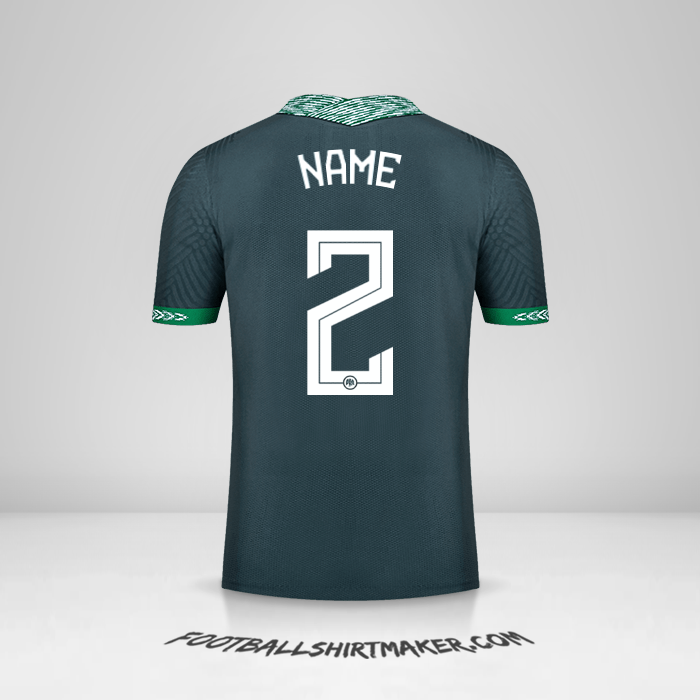 Trikot Nigeria 2020/21 Auswärts -  name - 2