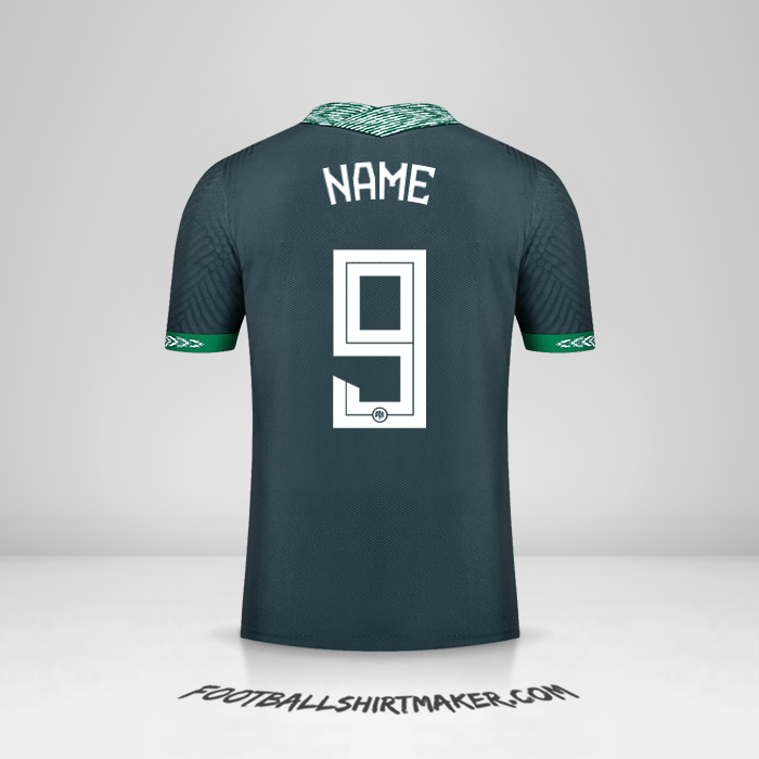 Trikot Nigeria 2020/21 Auswärts -  name - 9