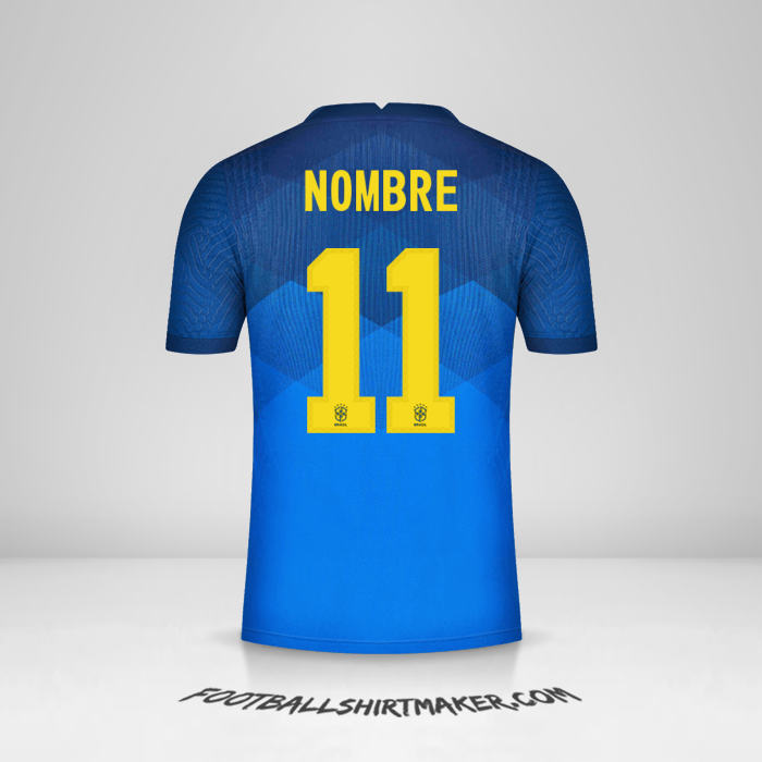Jersey Brasil 2020/21 Visita -  nombre - 11
