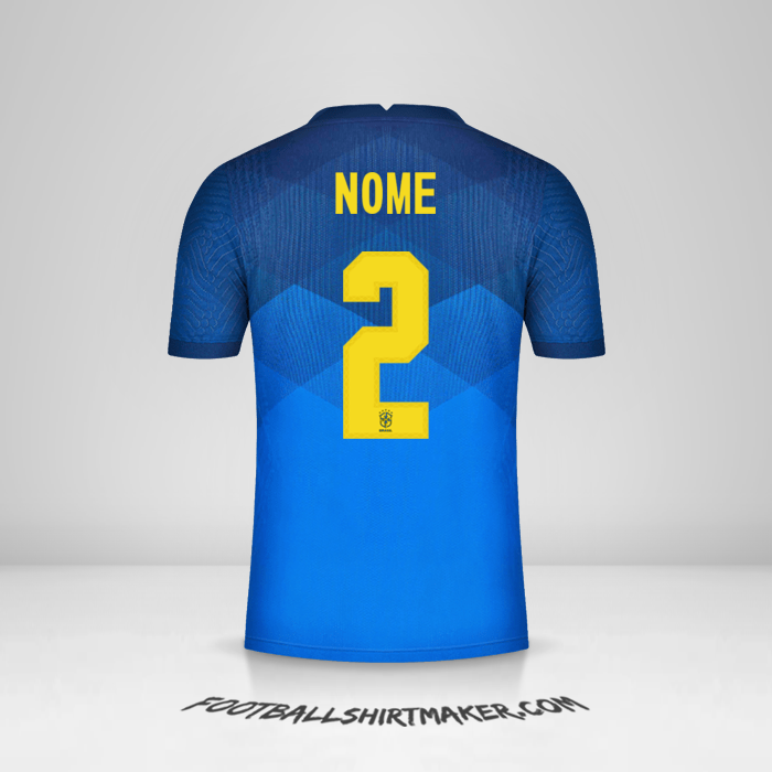 Camisola Brasil 2020/21 Alternativa -  nome - 2