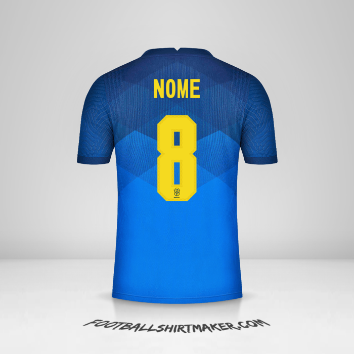 Camisa Brasil 2020/21 Alternativa -  nome - 8