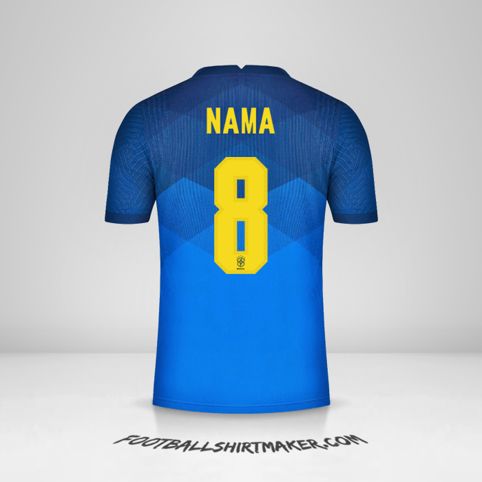 Jersey Brasil 2020/21 Alternatif -  nama - 8
