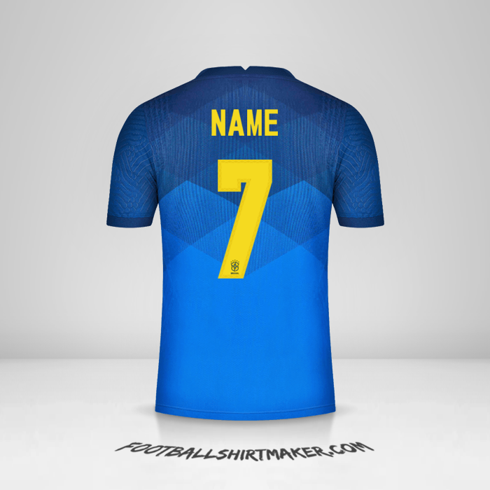 Jersey Brazil 2020/21 Away -  name - 7
