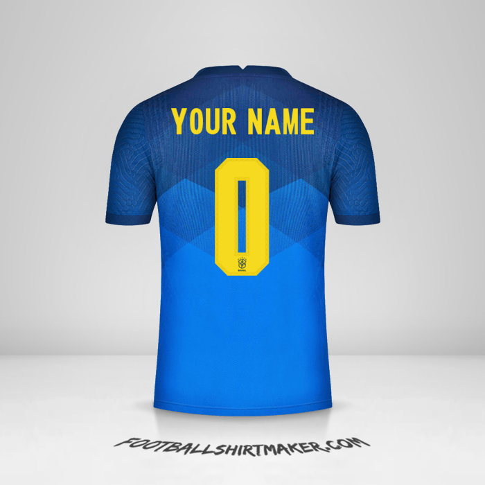 Jersey Brazil 2020/21 II -  your name - 0
