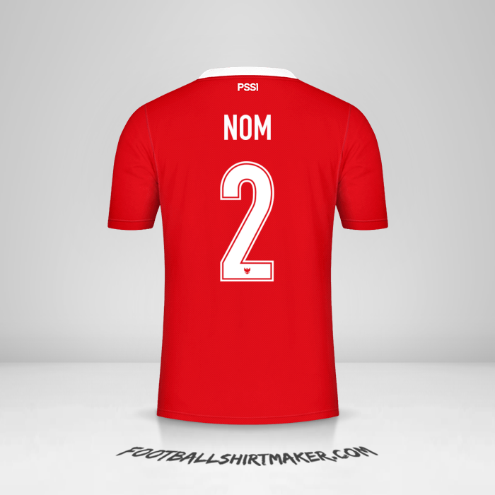 Maillot Indonésie 2020/21 -  nom - 2