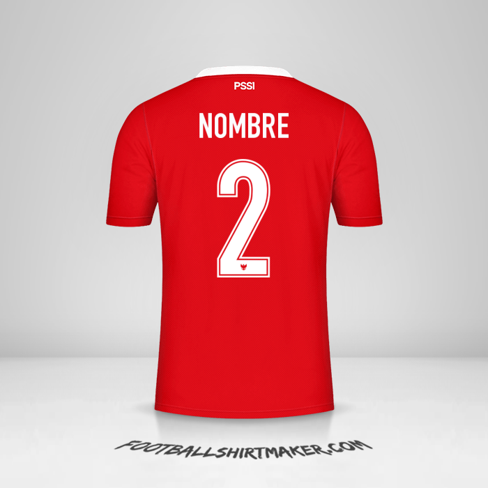 Jersey Indonesia 2020/21 -  nombre - 2