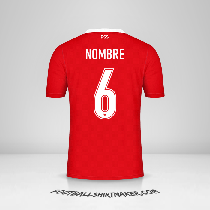 Camiseta Indonesia 2020/21 -  nombre - 6