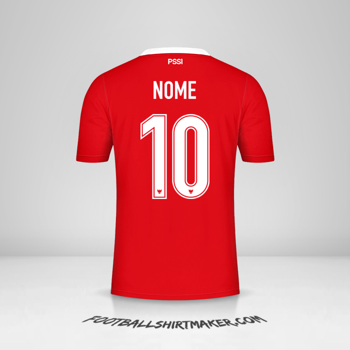Camisa Indonésia 2020/21 -  nome - 10