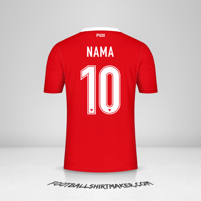 Jersey Indonesia 2020/21 -  nama - 10