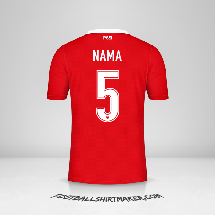 Jersey Indonesia 2020/21 -  nama - 5