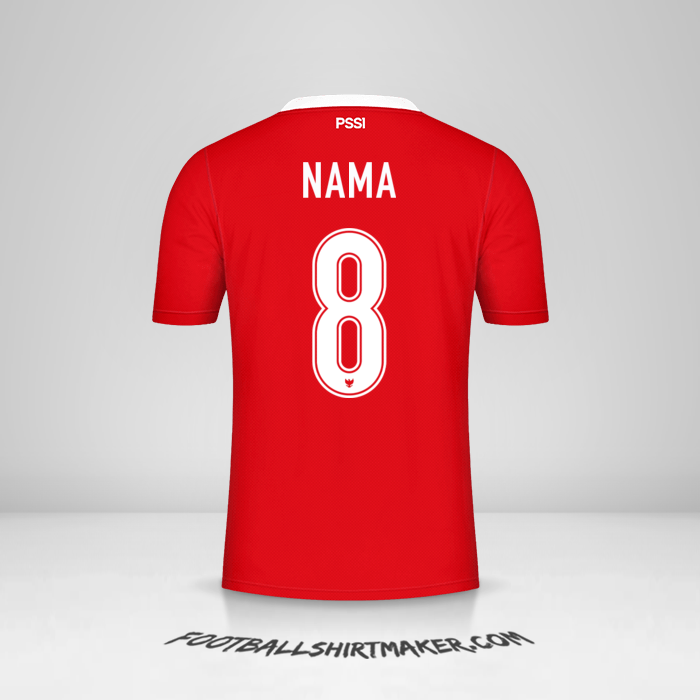 Jersey Indonesia 2020/21 -  nama - 8