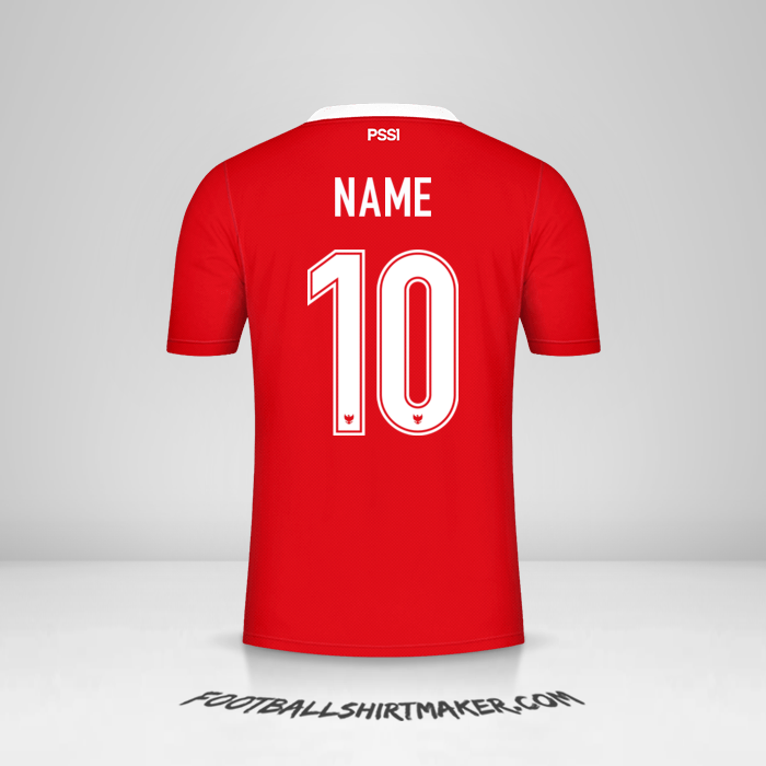 Shirt Indonesia 2020/21 -  name - 10