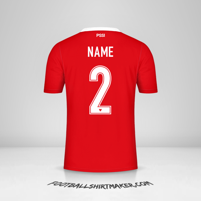 Shirt Indonesia 2020/21 -  name - 2