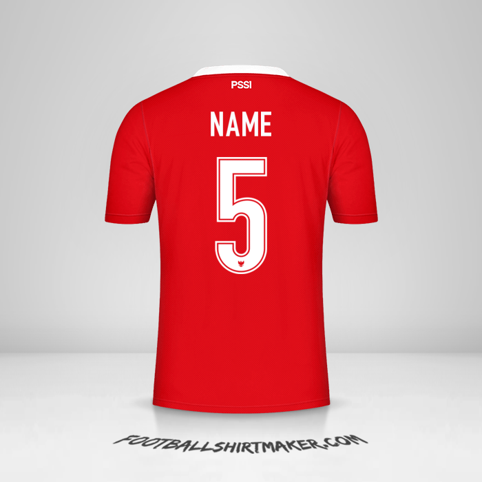 Shirt Indonesia 2020/21 -  name - 5