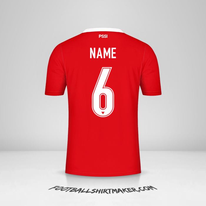 Shirt Indonesia 2020/21 -  name - 6