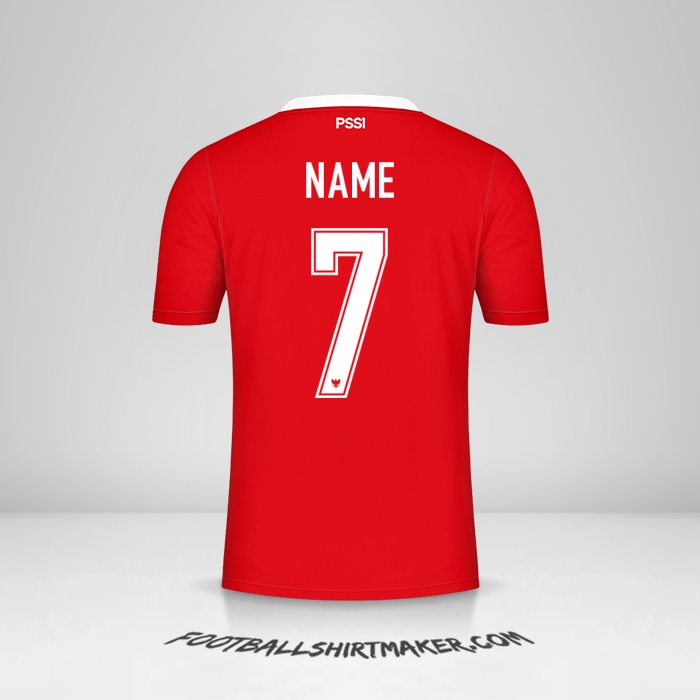 Shirt Indonesia 2020/21 -  name - 7