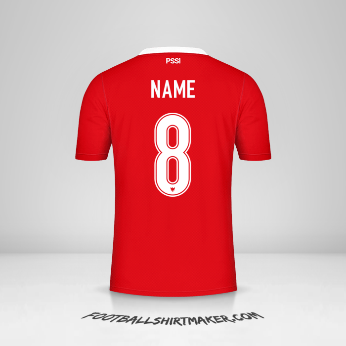 Shirt Indonesia 2020/21 -  name - 8