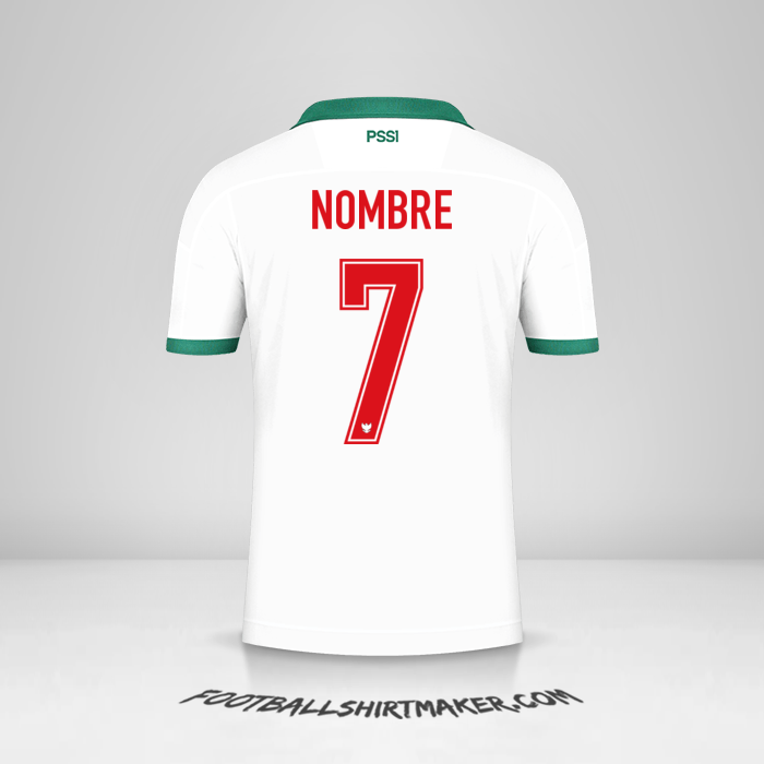 Jersey Indonesia 2020/21 Visita -  nombre - 7