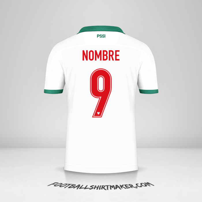 Jersey Indonesia 2020/21 Visita -  nombre - 9