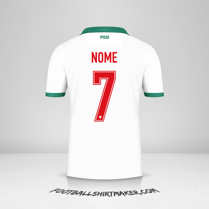 Camisa Indonésia 2020/21 Alternativa -  nome - 7