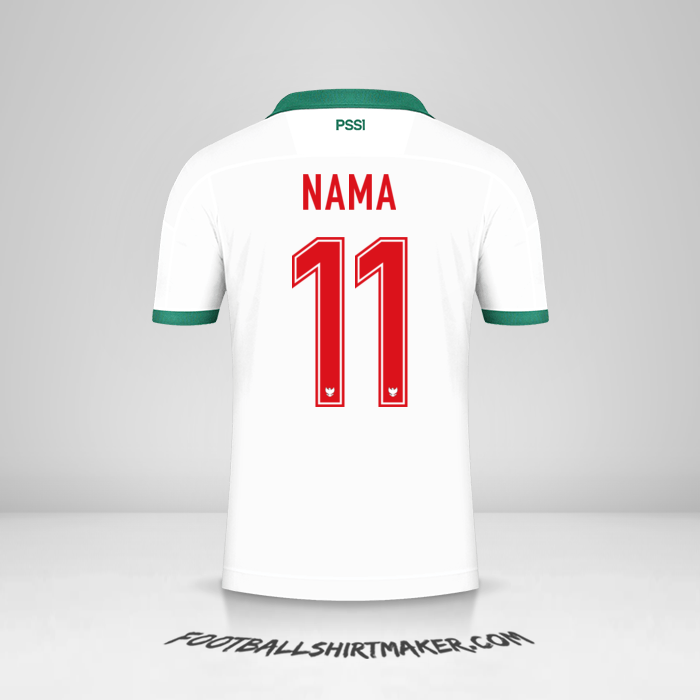 Jersey Indonesia 2020/21 Alternatif -  nama - 11