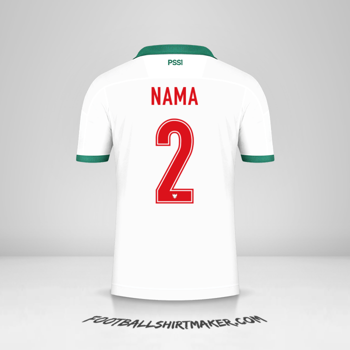 Jersey Indonesia 2020/21 Alternatif -  nama - 2
