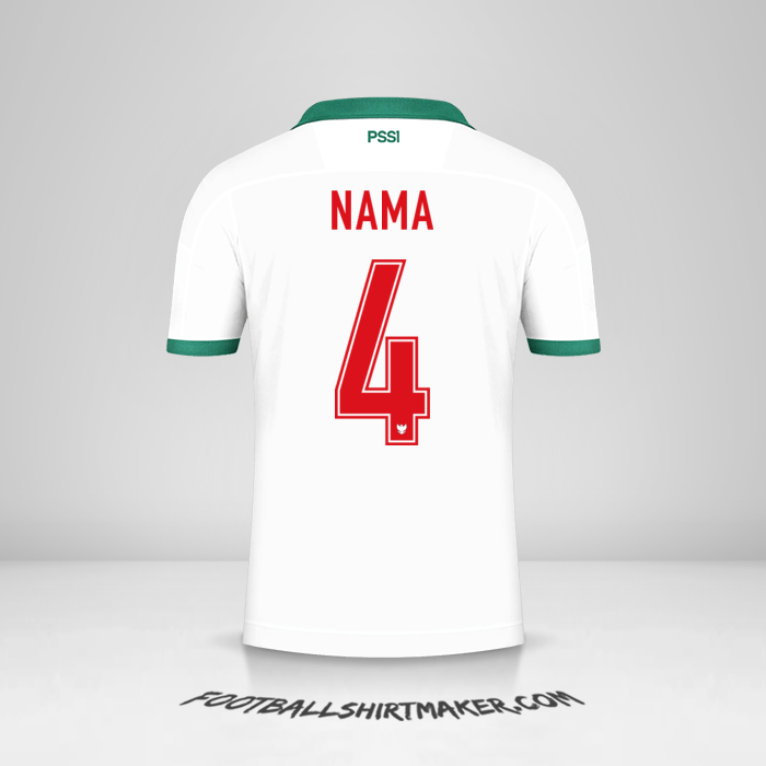 Jersey Indonesia 2020/21 Alternatif -  nama - 4
