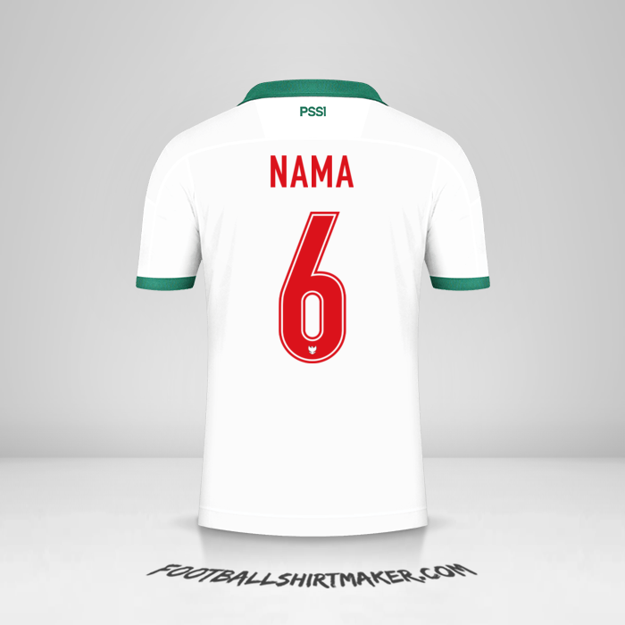 Jersey Indonesia 2020/21 Alternatif -  nama - 6
