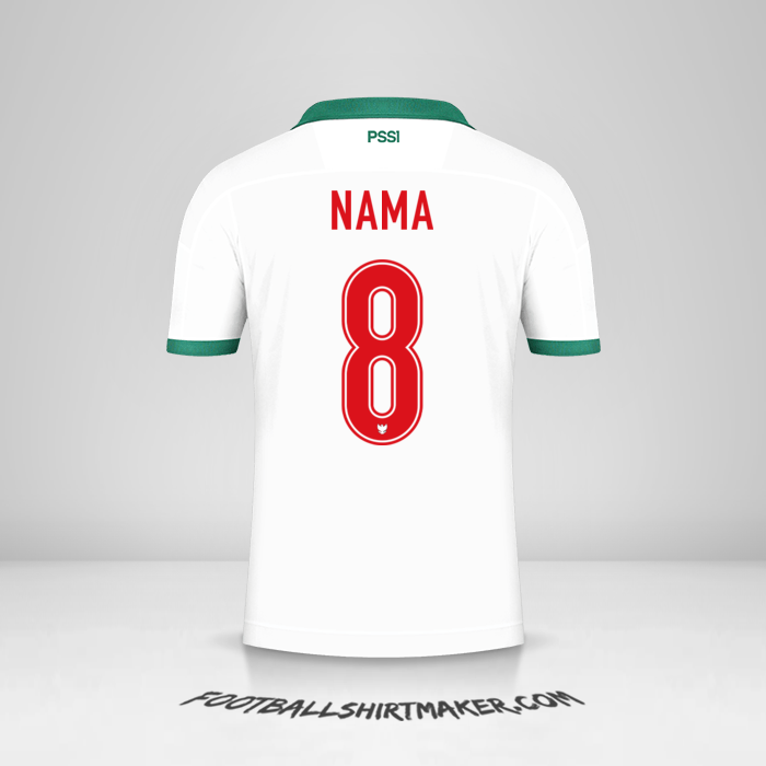 Jersey Indonesia 2020/21 Alternatif -  nama - 8