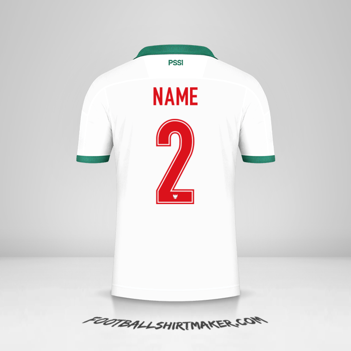 Jersey Indonesia 2020/21 Away -  name - 2