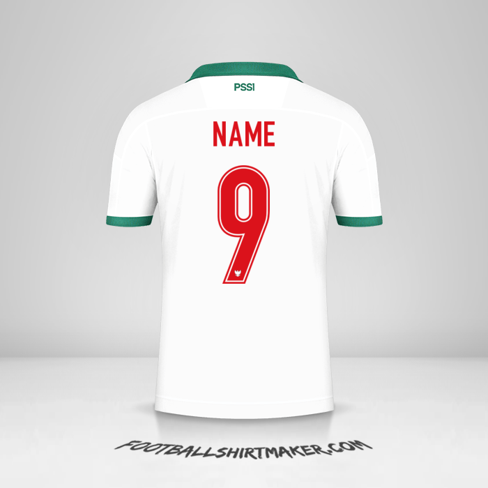 Shirt Indonesia 2020/21 Away -  name - 9