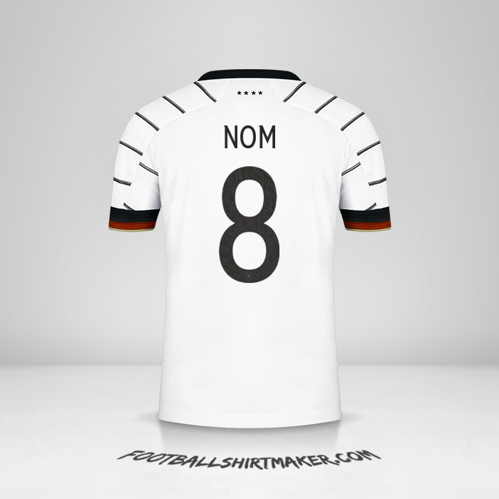 Maillot Allemagne 2020/2021 -  nom - 8