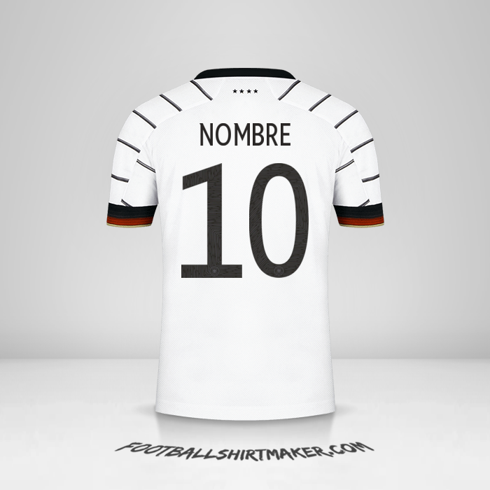 Jersey Alemania 2020/2021 -  nombre - 10