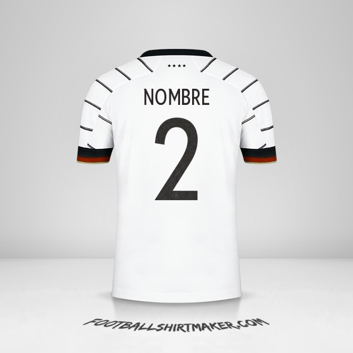 Jersey Alemania 2020/2021 -  nombre - 2