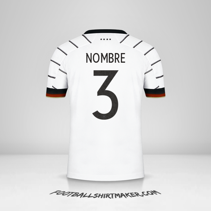 Jersey Alemania 2020/2021 -  nombre - 3